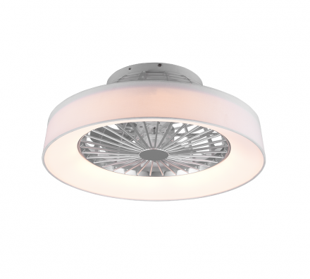 Trio Lighting Ανεμιστήρας Οροφής Με Φως LED 30W ∅47 Πλαστικός FARSUND