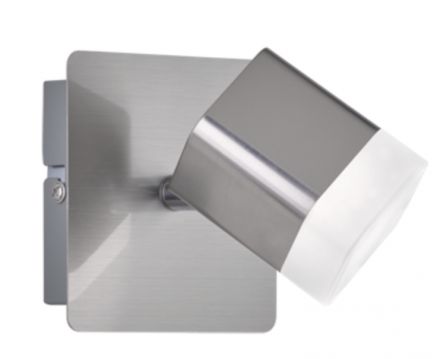 Trio Lighting Επίτοιχο Spot LED 1x4W Μεταλλικό ROUBAIX