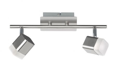 Trio Lighting Επίτοιχο Spot LED 2x4W Μεταλλικό ROUBAIX