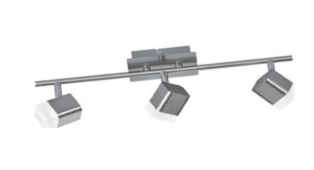 Trio Lighting Επίτοιχο Spot LED 3x4W Μεταλλικό ROUBAIX
