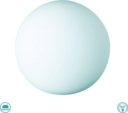 Trio Lighting Επιτραπέζιο Φωτιστικό LED E27 Γυάλινο PINGPONG