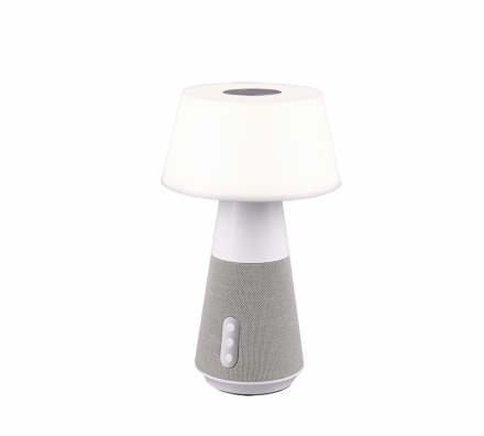 Trio Lighting Φωτιστικό Γραφείου LED 4.5W Πλαστικό DJ Με Bluetooth Ηχείο