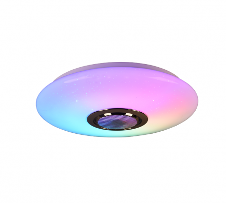 Trio Lighting Φωτιστικό Οροφής LED 15.5W RGBW Πλαστικό MUSICA