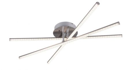 Trio Lighting Φωτιστικό Οροφής LED 3x9W RGBW Μεταλλικό STRADA