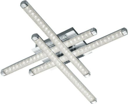 Trio Lighting Φωτιστικό Οροφής Πλαφονιέρα LED 4x4.5W Μεταλλικό STREET
