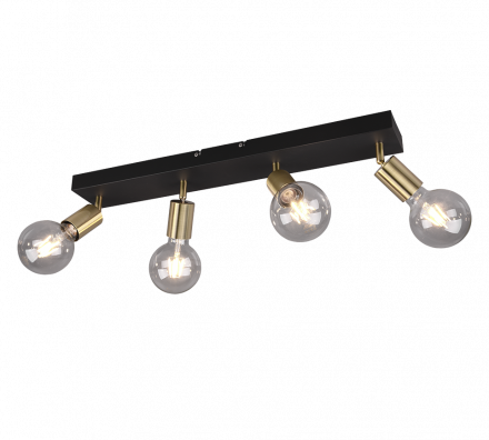 Trio Lighting Φωτιστικό Σποτ Οροφής LED 4xE27 VANNES