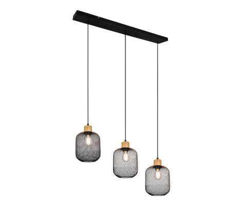 Trio Lighting Κρεμαστό Φωτιστικό LED 3xE27 CALIMERO