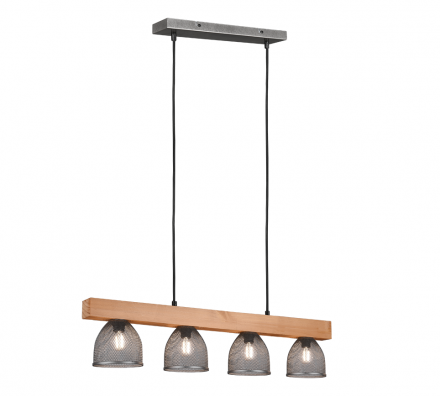 Trio Lighting Κρεμαστό Φωτιστικό LED 4xE14 CESTINO