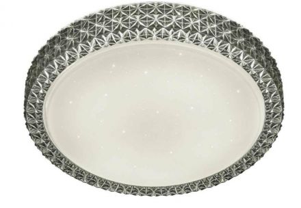 Trio Lighting Πλαφονιέρα LED 21W Ακρυλικό PEGASUS Ανθρακί