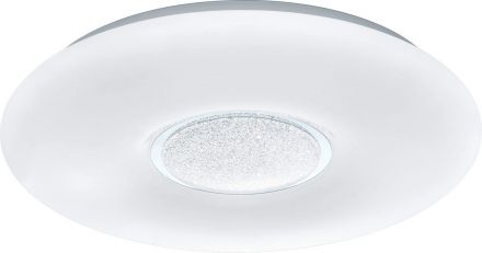 Trio Lighting Πλαφονιέρα Οροφής LED 21W Πλαστική AKINA Λευκή Dimmable