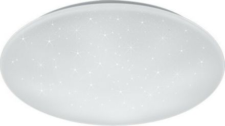 Trio Lighting Πλαφονιέρα Οροφής LED 27W Πλαστική KATO Λευκή Dimmable