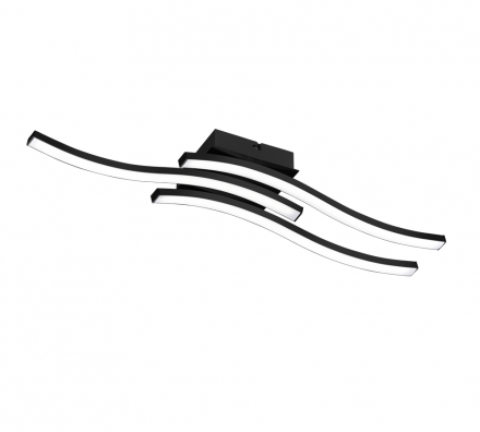 Trio Lighting Πλαφονιέρα Οροφής LED 3x5W Μεταλλική ROUTE 