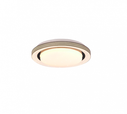 RL Πλαφονιέρα Οροφής LED 10.5W Πλαστική ATRIA Μαύρη Dimmable