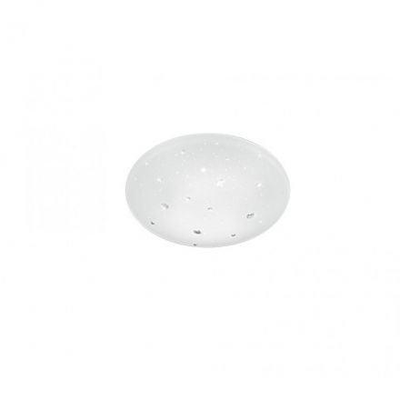Trio Lighting Πλαφονιέρα Οροφής LED 12W Πλαστική ACHAT Λευκή Dimmable