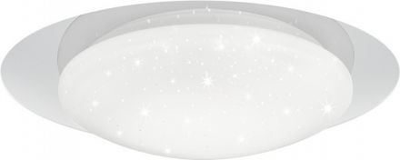 Trio Lighting Πλαφονιέρα Οροφής LED 13W Πλαστική FRODO Λευκή Dimmable