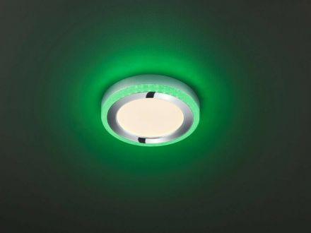 RL Πλαφονιέρα Οροφής LED 16W RGBW Πλαστικό SLIDE