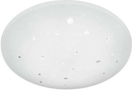 Trio Lighting Πλαφονιέρα Οροφής LED 21W Πλαστική ACHAT Λευκή Dimmable
