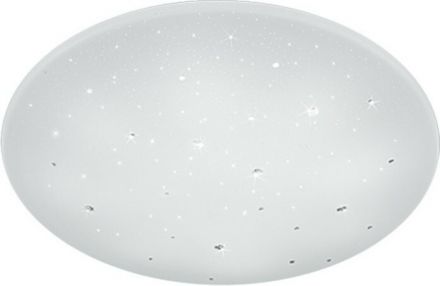 Trio Lighting Πλαφονιέρα Οροφής LED 40W Πλαστική ACHAT Λευκή Dimmable
