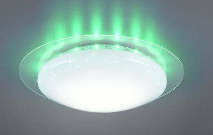 RL Πλαφονιέρα Οροφής LED 13W RGB ∅35 Πλαστικό BILBO