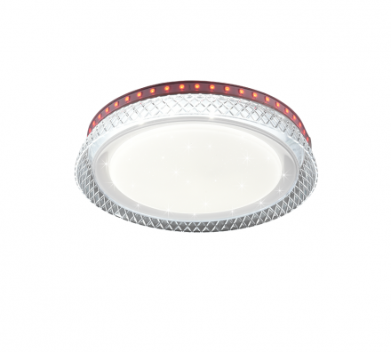 Trio Lighting Πλαφονιέρα Οροφής LED 15W RGB ∅28 Πλαστικό THEA