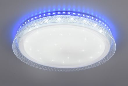 RL Πλαφονιέρα Οροφής LED 18W RGB ∅38 Πλαστικό THEA