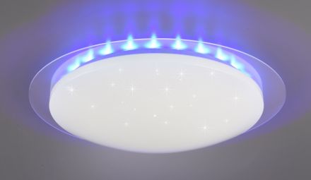 RL Πλαφονιέρα Οροφής LED 18W RGB ∅48 Πλαστικό BILBO
