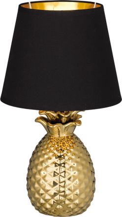 Trio Lighting Πορτατίφ LED 1xE14 Ceramic/Ύφασμα PINEAPPLE