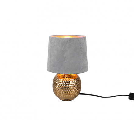 Trio Lighting Πορτατίφ LED 1xE14 Ceramic/Velvet SOPHIA