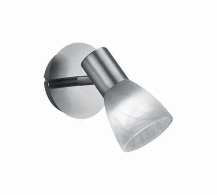 Trio Lighting Spot LED 1xE14 4W Μεταλλικό VISTO Nickel Mat