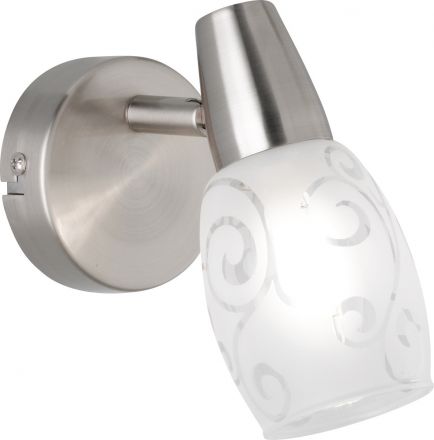 Trio Lighting Spot LED 1xE14 Μεταλλικό COLMAR Nickel Mat