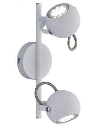 Trio Lighting Spot LED 2xGU10 Μεταλλικό BASTIA