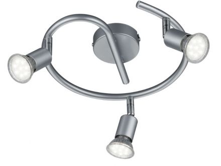 Trio Lighting Spot LED 3xGU10 3W Μεταλλικό PARIS