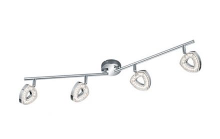 Trio Lighting Spot LED 4x4.5W Μεταλλικό TOURS