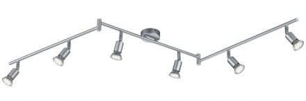 Trio Lighting Spot LED 6xGU10 Μεταλλικό PARIS