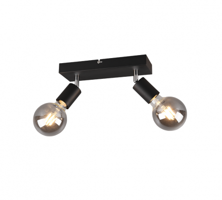 Trio Lighting Spot Οροφής LED 2xE27 VANNES