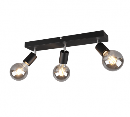 Trio Lighting Spot Οροφής LED 3xE27 VANNES