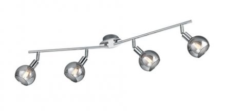 Trio Lighting Spot Οροφής LED 4xE14 Μεταλλικό BREST