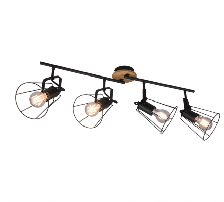 Trio Lighting Spot Οροφής LED 4xE27 JAIPUR