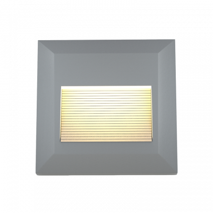 InLight Salmon LED 2W 3CCT Outdoor Wall Lamp Grey D:12.4cmx12.4cm (80201830)