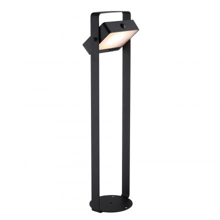 Φωτιστικό Κήπου LED 4W Saulio Solar-USB Αλουμίνιο Μαύρο IP44