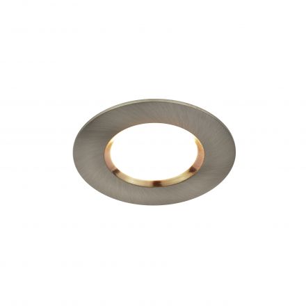 Χωνευτό Σποτ Siege LED 4.7W 3000K Πλαστικό Nickel IP 65