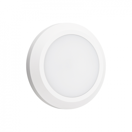 ACA Επίτοιχο Φωτιστικό LED Στρογγυλό Λευκό 230V AC IP65 4W 3000K 310Lm