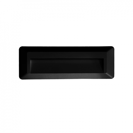 ACA Επίτοιχο Φωτιστικό Εξωτερικού Χώρου LED 2W SLIM32 IP65 Μαύρο