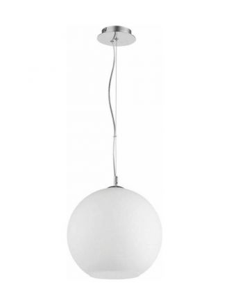 Κρεμαστό Φωτιστικό LED E27 Bola Λευκό Ø30