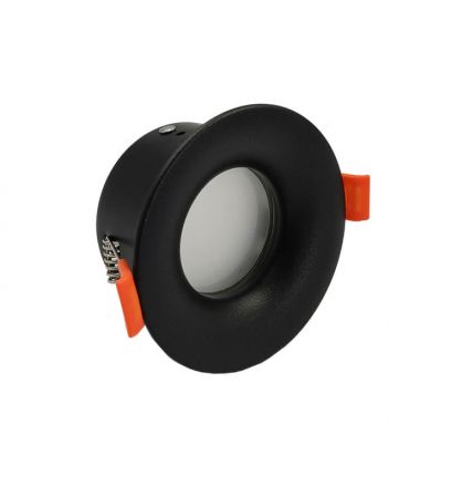 Spot Οροφής GU10 Στεγανό Μαύρο IP65