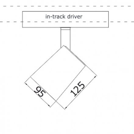 Spot Ράγας LED 33W 4000K MP-GS Λευκό Dimmable