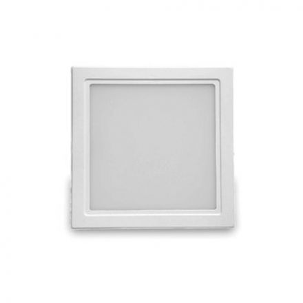 Τετράγωνο LED Plastic Panel 18W Downlight