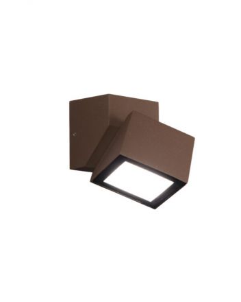 Απλίκα ΕΞωτερικού Χώρου LED 6W Steve Καφέ IP54