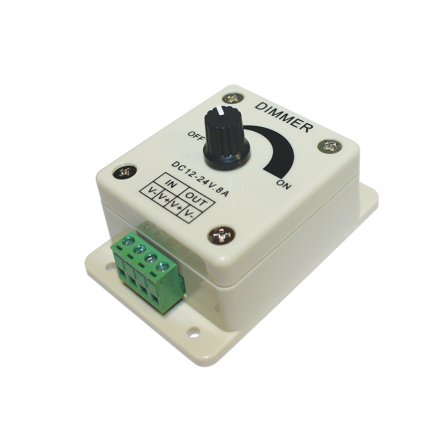 ACA Επιτοίχιο Mini LED Dimmer 8Α