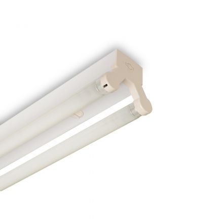 Σκαφάκι Διπλό για LED T8 Universal 120cm